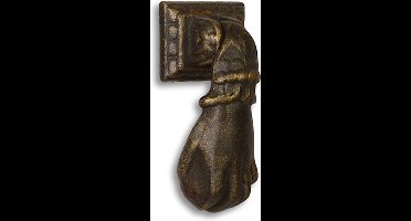 MadDeco - kleine eenvoudige deurklopper hand - 11.8 cm - gietijzer