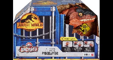 Jurassic World Dominion Pyroraptor - Interactief dinosaurus speelgoed - 4+ jaar