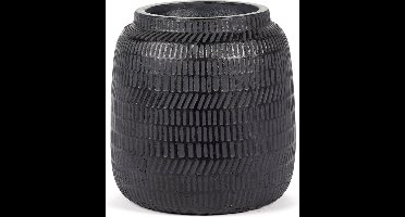 Serax Bloempot-Sierpot Zwart D 20 cm H 21 cm