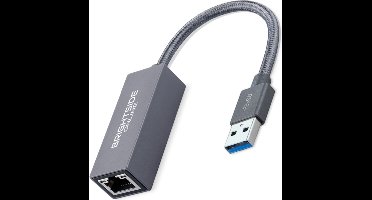 Brightside USB 3.0 naar Ethernet adapter - 1000Mbps - RJ45 - Windows/Mac - nylon gevlochten