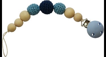 Haakpakket speenkoord blauw