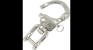 RVS snapsluiting met wartelgaffel, 87mm