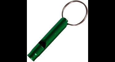 Sleutelhanger met fluitje - Groen