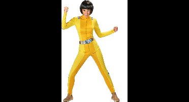 Vegaoo - Geel spion kostuum voor dames