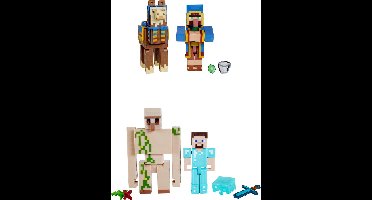 Minecraft Create-A-Block Box Assortiment - Figuren Van 8 cm - Vanaf 6 Jaar - Minecraft - GTT53 - Willekeurig Model