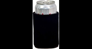 Blikjeskoeler - Drankkoeler - Thermohoes - Koelhoudhoes - Zwart - Fleskoeler - 6 stuks - Bierkoeler - Koelzak