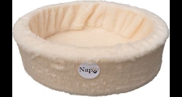 NapZZZ Hondenmand/Kattenmand - Ivoor - 46 x 40 x 13 cm