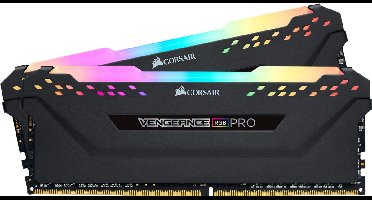 Corsair Vengeance RGB Pro - Geheugen - DDR4 - 32 GB: 2 x 16 GB - 288-PIN - 3000 MHz - CL16 - 1.35V - XMP 2.0