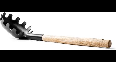 GreenPan Mayflower Pastalepel 30cm - Houten handgreep - Zwart