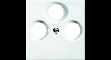 Busch-Jaeger 1743-03-914 Televisie, radio, satelliet Afdekking Busch-balance SI Alpine-wit