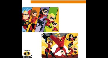 Disney - 3D Placemat The Incredibles- 2 stuks