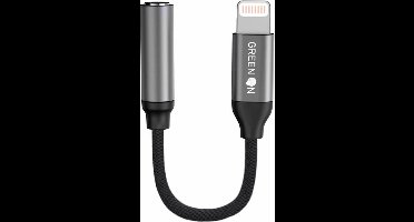 Green On - Lightning to 3.5 mm Headphone Jack Adapter