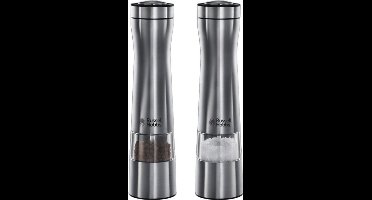 Russell Hobbs Peper- & Zoutmolen Set Elektrisch - 23 cm - RVS