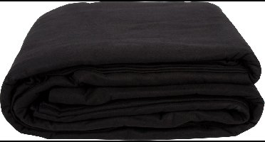 lightmaXX podiummolton 3m zwart 300cm breed, B-1, DIN 4102 - Moltons