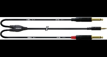 CORDIAL 6 M REAN 3,5 MM/2X 6,3 MM