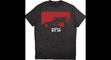 DC Comics Batman - The Batman Red Car Heren T-shirt - M - Zwart