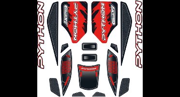 Team Corally - Body Decal Sheet - Python XP 6S - 2021 - 1 pc