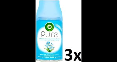 Air Wick Pure Lentedauw Spray Navulling Neutraliseert Geurtjes Zonder Vochtige Nevel - 3 Sprays