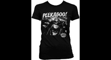 DC Comics Batman Dames Tshirt -2XL- Peekaboo! Zwart