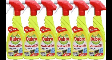 6x Dubro Multi ontvetter spray - verwijdert overal vuil en vet - 6x 650ml