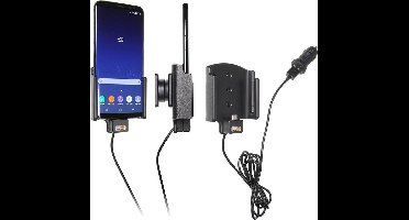 BRODIT Actieve Houder met Autolader en USB - Samsung Galaxy S8