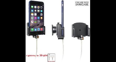 Brodit houder geschikt voor Apple iPhone 6Plus / 6SPlus / 7Plus / 8Plus / X / Passieve verstelbare houder. Lightning naar 30-pin