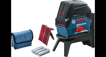 Bosch Professional GCL 2-15 Combilaser - incl Opbertas - Batterijen - Laserrichtbord