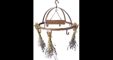 Kruiden en bloemen droger gietijzer antiek roest