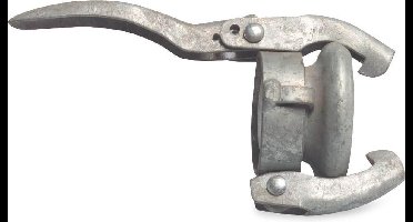 Blindkoppeling staal gegalvaniseerd 89 mm M-deel Perrot type Perrot