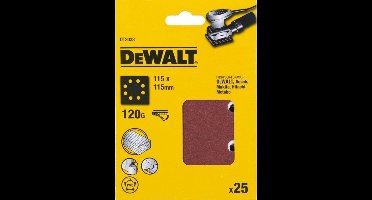 DeWALT DT3033 P120 Schuurpapier 1/4 Velcro VE=25