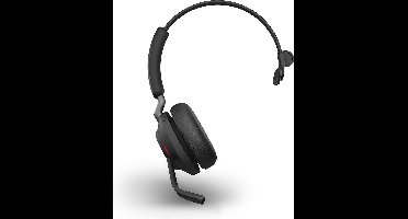 Jabra Evolve2 65 UC Mono Headset USB-A - UC-gecertificeerd (Zoom, Google Hangout, Avaya, Mitel ...) - Zwart