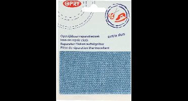 OPRY REPARATIEDOEK JEANS OPSTRIJKBAAR 10X40CM DUN