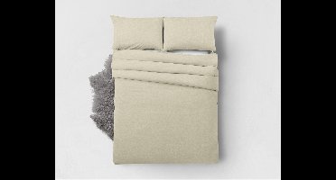 Zensation Bamboo Touch Dekbedovertrek - 240x200/220 + 2 kussenslopen 60x70 - Creme - Lits-Jumeaux