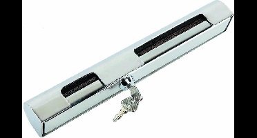FES Marine - RVS Buitenboordmotorslot - motorslot tot 10 PK - 30,5cm breed - RVS316