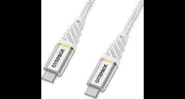OtterBox Premium USB-C naar USB-C kabel - 1M - Wit
