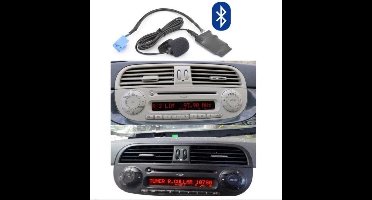 Fiat - 500 - Bluetooth - Audio - Streaming - AD2P - Adapter - Blue And Me - 500C - Cabrio - Abarth