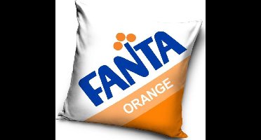 Fanta Orange - Sierkussen Kussen 40 x 40 cm inclusief vulling