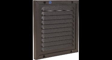 Rooster ALU 150mm X 150mm + gaas RAL 9005 STR