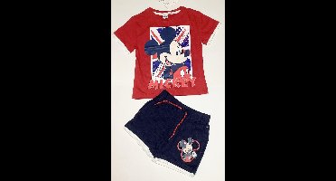 Mickey Mouse set rood 98/104