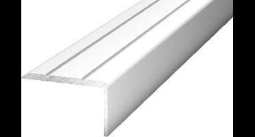 Aluminium trapprofiel zelfklevend - trapneusprofiel - trapneus - 15mm x 2,70mtr.