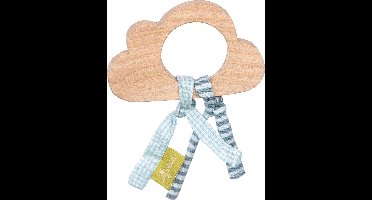sigikid Houten rammelaar wolk, Green