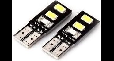 T10 - 4 LED - 5630 - canbus - 12 volt - 2 stuks