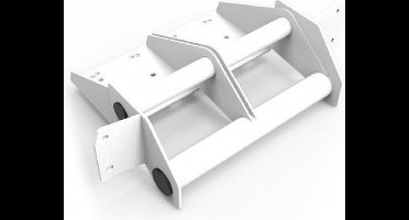 RSeat N1 Buttkicker Mount Upgrade Kit - Wit