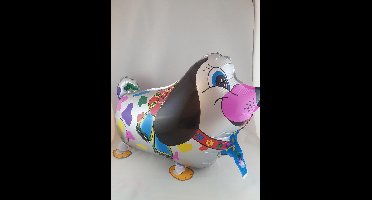 wandelende ballon Airwalker hond kleur