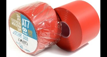 Advance AT7 PVC tape 50mm x 33m Rood