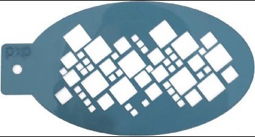 PXP Schmink Sjabloon - Face paint sjabloon Blokjes