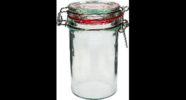 Glazen voorraadpot van 500 ml met klemsluiting