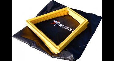 Precision Trapeziums Poly-grid 40 X 36 Cm Geel 10-delig