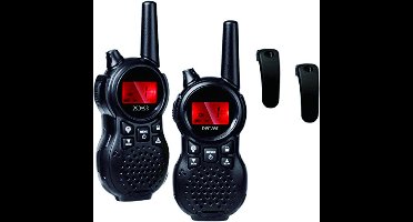 Denver WTA446 Walkie Talkie voor kinderen - 5km bereik - 2 stuks - 8 kanalen - Riem clip