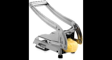 ApexArte® Multifunctionele Frietsnijder - Groentesnijder - Patatsnijder - Roestvrijstaal - Zilver